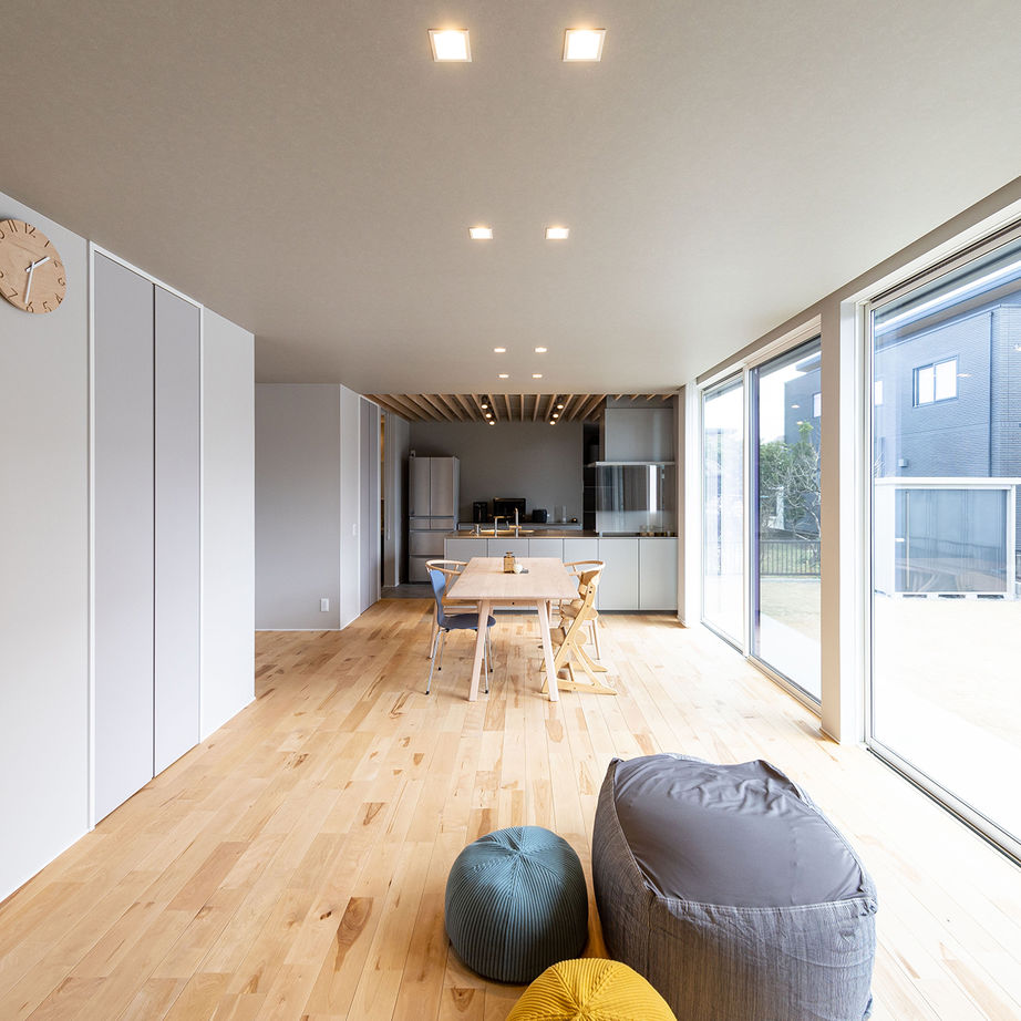 ハウスクラフト 【平屋/30坪/間取り図】シンプルな生活動線で機能的な平屋！家事を楽にしてくれるアイディアも参考にの建築実例画像5