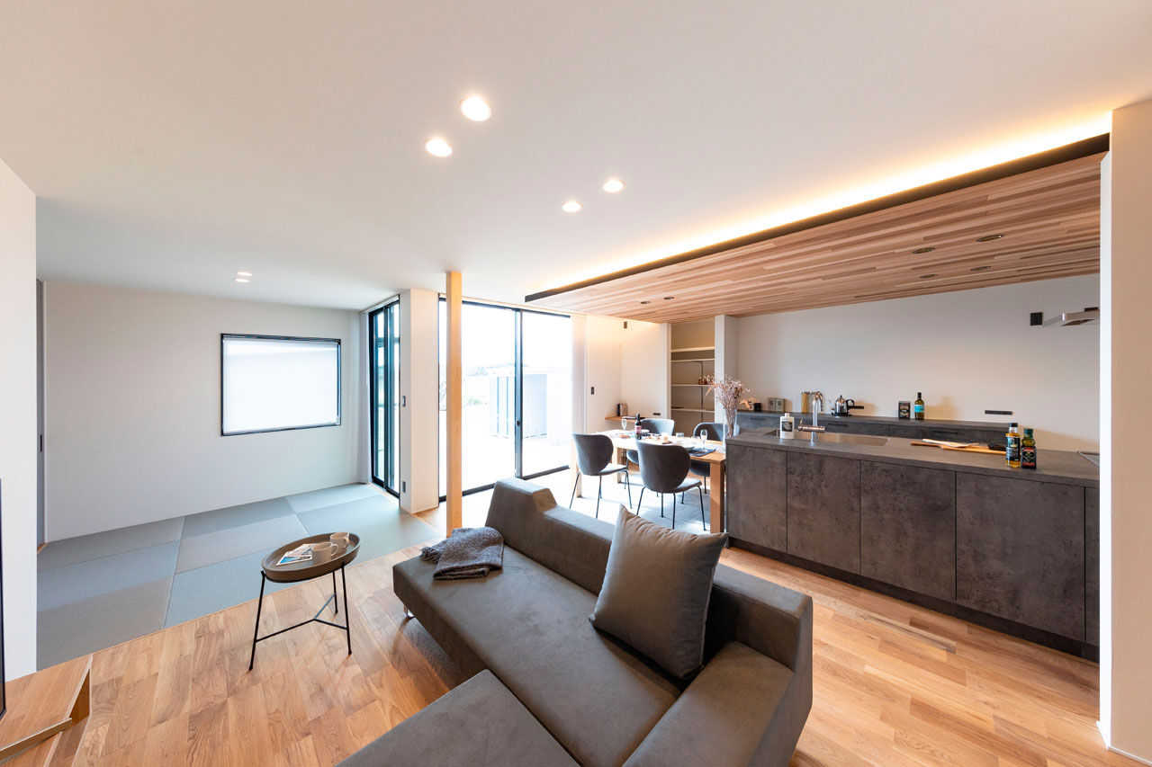 ハウスクラフト 【平屋/タタミコーナー/29坪】ゆとりに満ちたLDKとたっぷり収納、回遊動線が叶った、機能美あふれる平屋の建築実例画像2