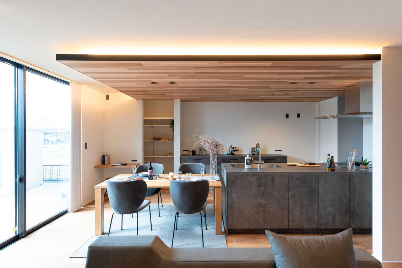 ハウスクラフト 【平屋/タタミコーナー/29坪】ゆとりに満ちたLDKとたっぷり収納、回遊動線が叶った、機能美あふれる平屋の建築実例画像3