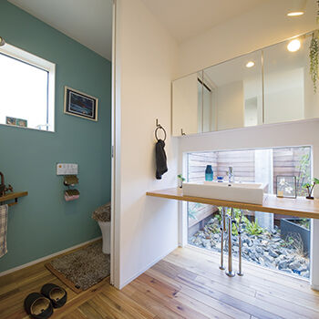 ハウスクラフト 【間取り図】大空間の吹抜けで光と風を感じるおしゃれな2階建て!自然素材の心地よさで暮らしをより豊かにの建築実例画像10