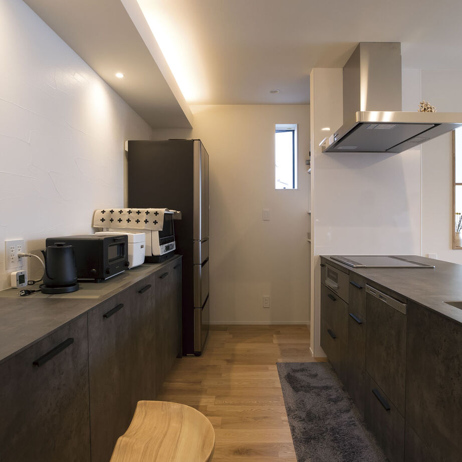 ハウスクラフト 【大人カッコいい×露天風呂気分の浴室】クールな“家っぽくない家”の中は…雑貨が似合うナチュラルな空間の建築実例画像8