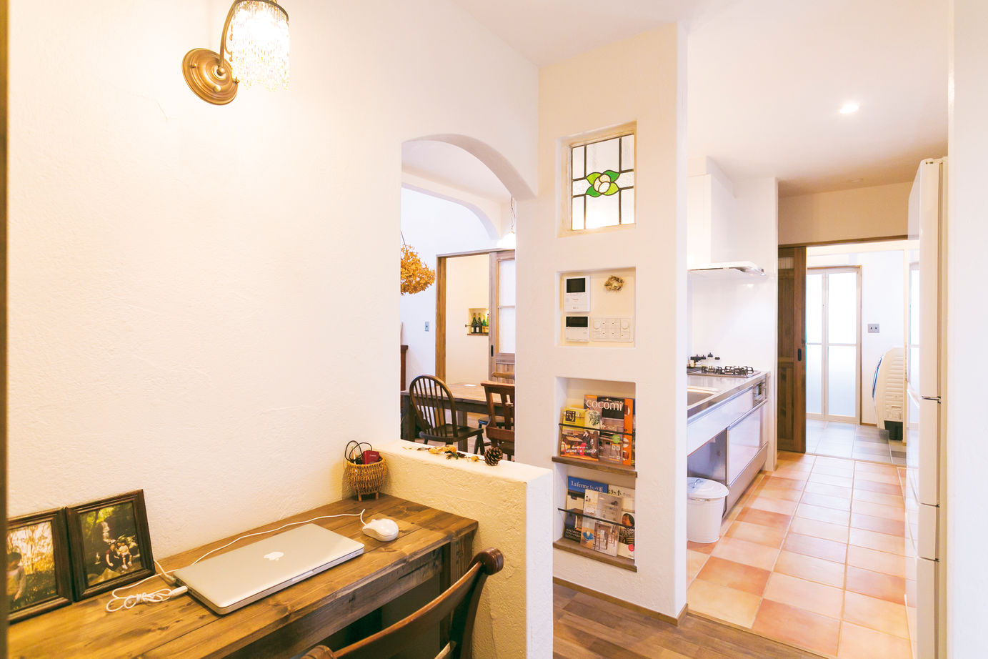 リバティーホーム ココチヨイ家 【みやき市/1500～2000万円/４LDKS】アンティークな趣に憩う平屋造り 想いを全て映した塗り壁＆無垢の家の建築実例画像3