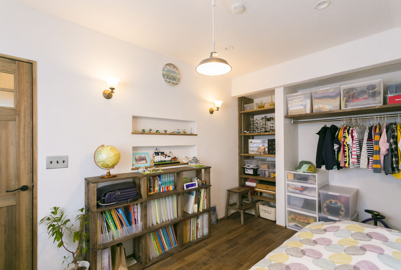 リバティーホーム ココチヨイ家 【みやき市/1500～2000万円/４LDKS】アンティークな趣に憩う平屋造り 想いを全て映した塗り壁＆無垢の家の建築実例画像8