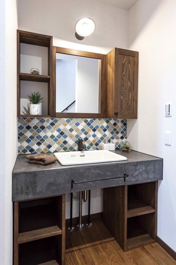 リバティーホーム ココチヨイ家 【2000万円台/3LDK/間取り付】無垢の床。家族がゆったり過ごせる広々リビング×カフェテイストと趣味の部屋の建築実例画像6