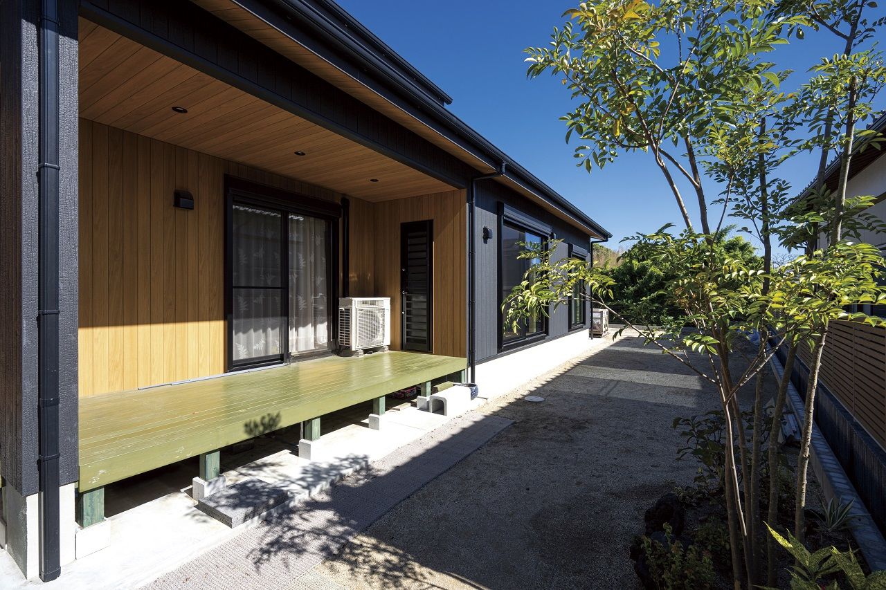 リバティーホーム ココチヨイ家 【2000万円～2500万円】モデルハウスを参考にオーダー　２階建てを平屋にカスタマイズの建築実例画像2