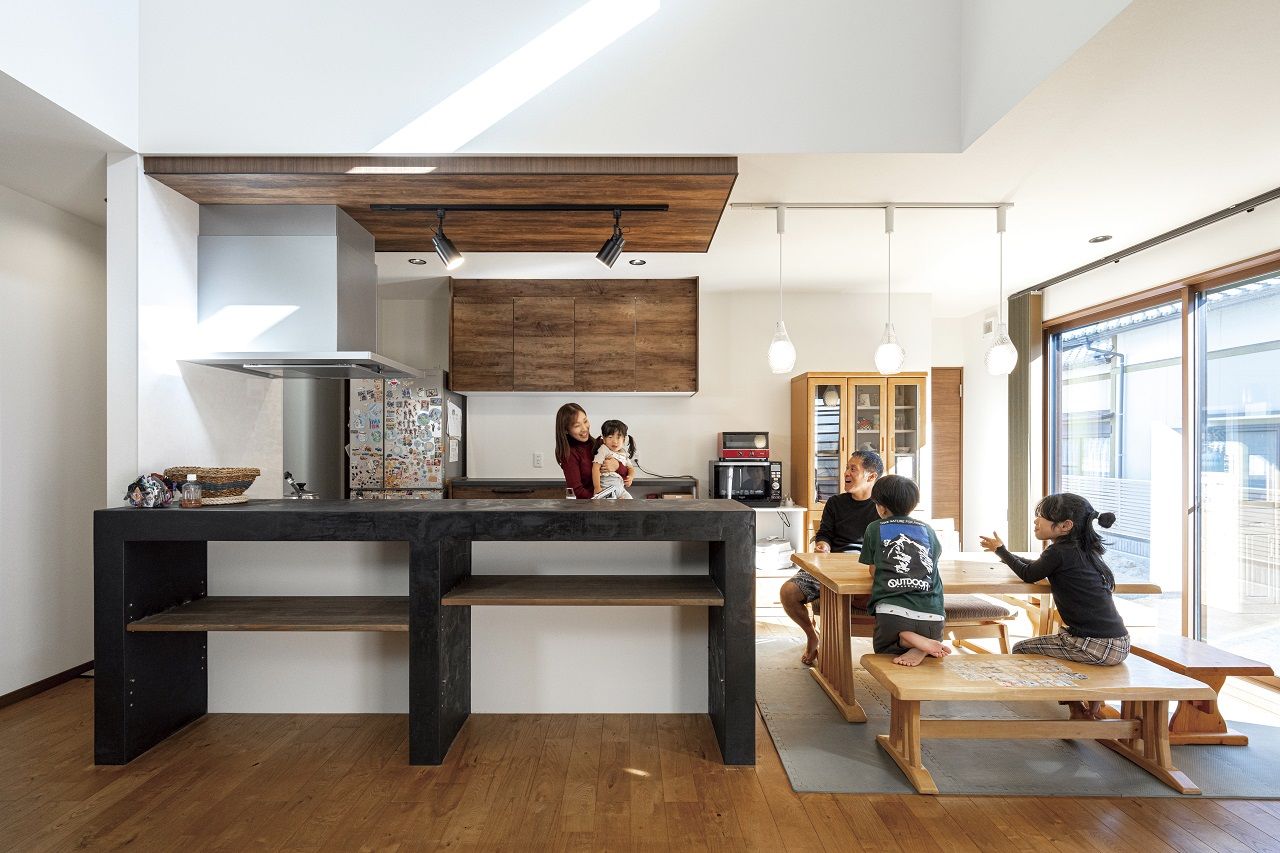 リバティーホーム ココチヨイ家 【2000万円～2500万円】モデルハウスを参考にオーダー　２階建てを平屋にカスタマイズの建築実例画像3