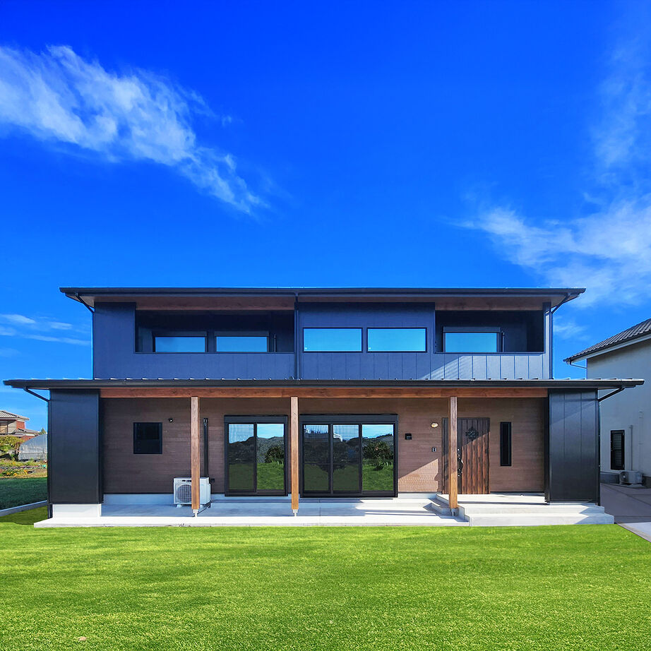 リバティーホーム ココチヨイ家 ビルトインガレージｘロマンｘ大空間の建築実例画像2