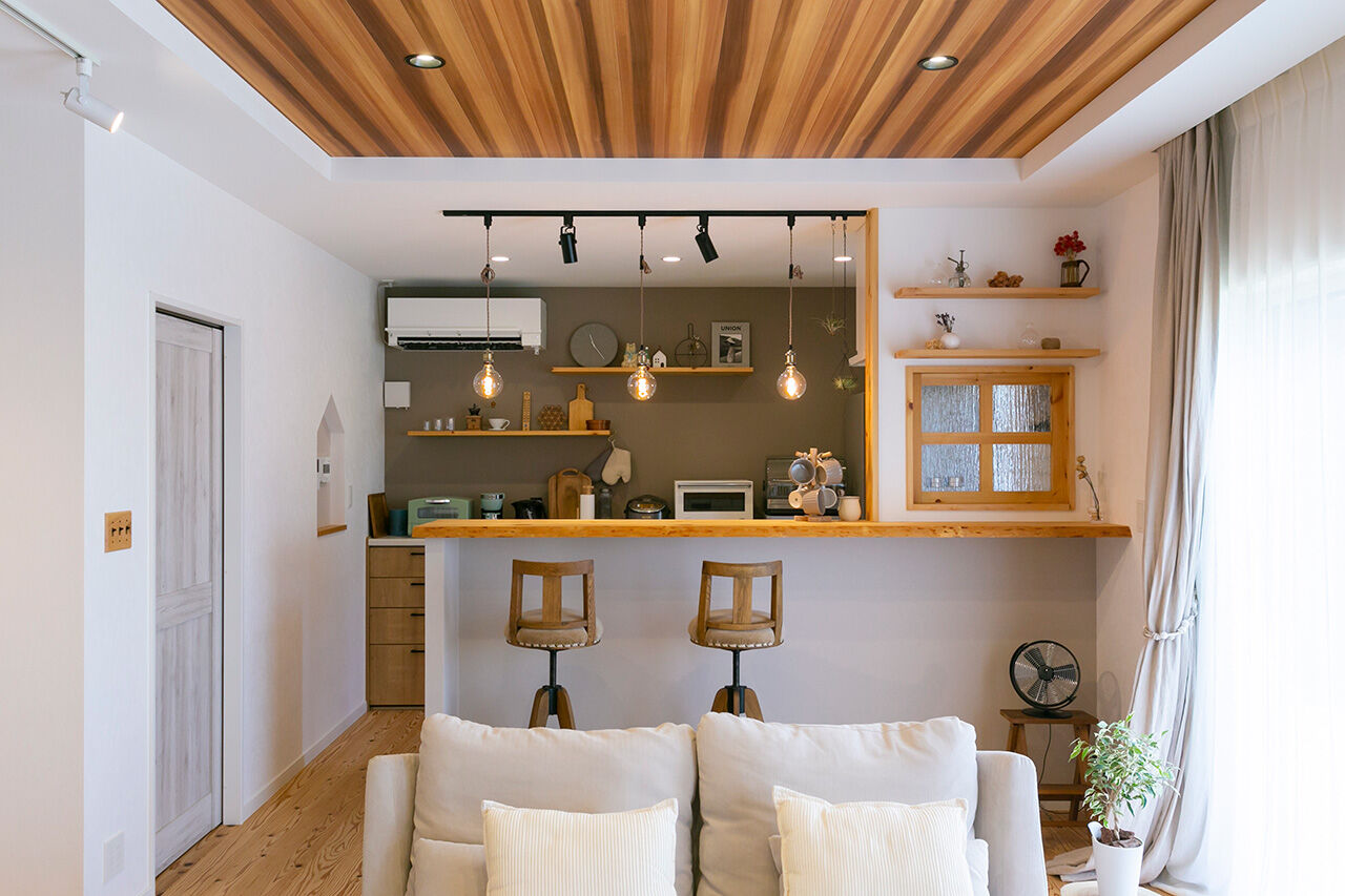 リバティーホーム ココチヨイ家 【1500～2000万円】無垢材をふんだんに使用した温かみのあるナチュラルな平屋の建築実例画像2