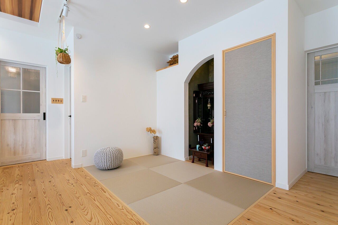 リバティーホーム ココチヨイ家 【1500～2000万円】無垢材をふんだんに使用した温かみのあるナチュラルな平屋の建築実例画像3