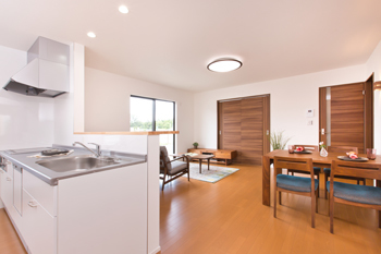 カステルホーム 【1000万円台×収納充実×平屋×シンプル】無駄を省いてゆったり暮らす。平屋の住まいを1500万円以下で実現の建築実例画像5