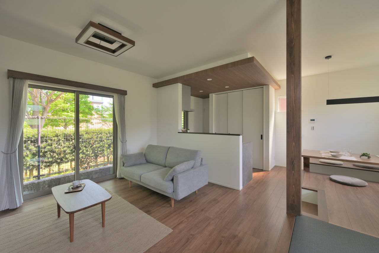 カステルホーム 【平屋／草津市／1962万円】小上がり和風ダイニングのある平屋。スムーズな動線で家事をアシストの建築実例画像3