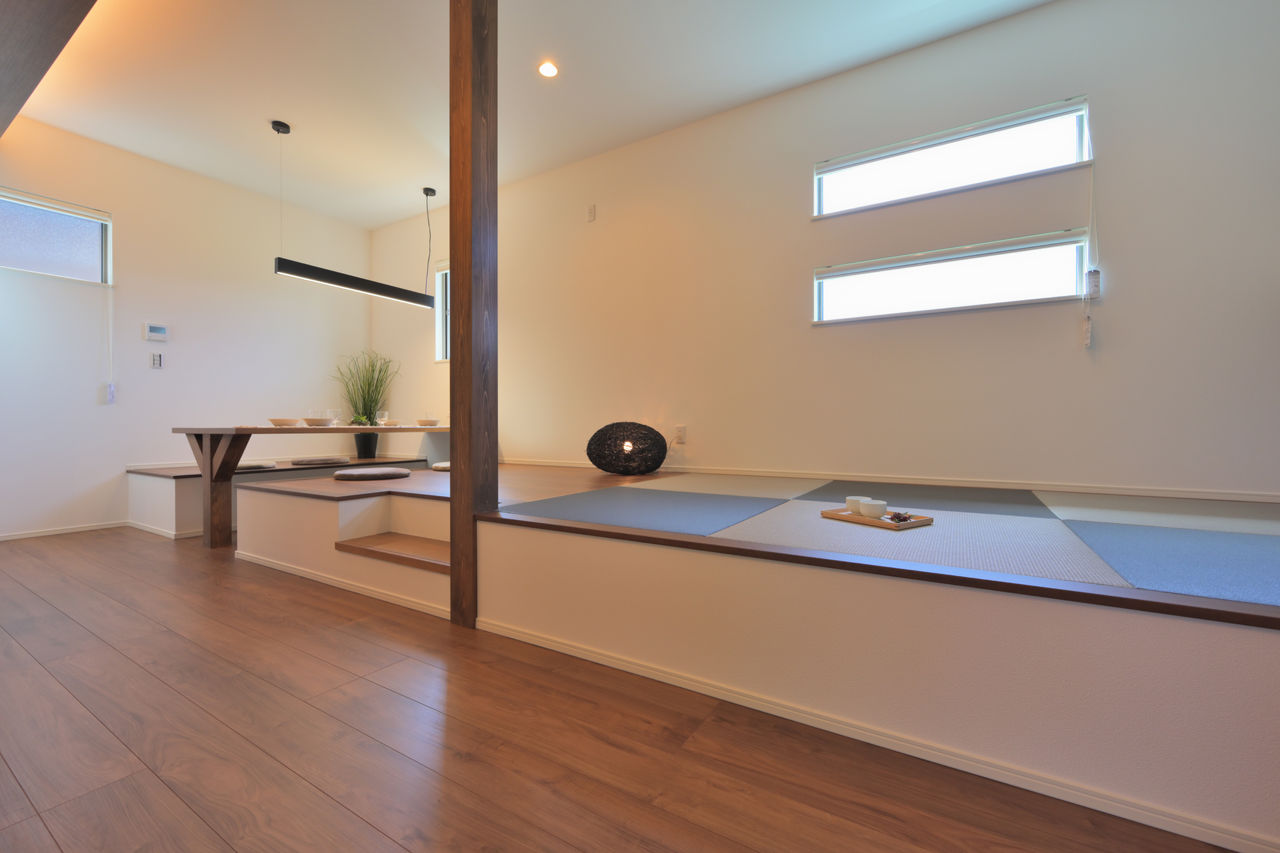 カステルホーム 【平屋／草津市／1962万円】小上がり和風ダイニングのある平屋。スムーズな動線で家事をアシストの建築実例画像4