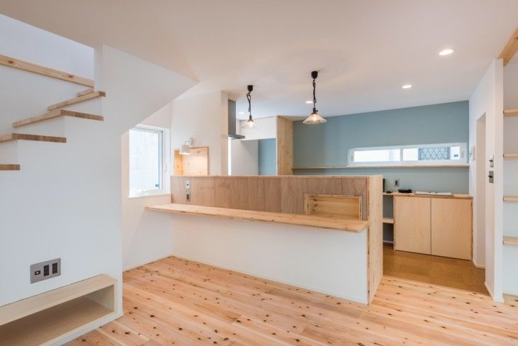 マドリヤアーキテクツ一級建築士事務所 【1500万円/間取り図有/がけ地隣接】狭小地・変形地・がけ地の技術集団が作る造作いっぱいのこだわりの家の建築実例画像3