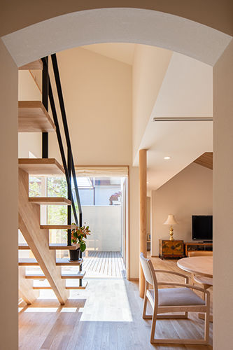 マドリヤアーキテクツ一級建築士事務所 【2200万円/中庭/ほぼ平屋】夢をかなえた、中庭のあるほぼ平屋づくりの家の建築実例画像5