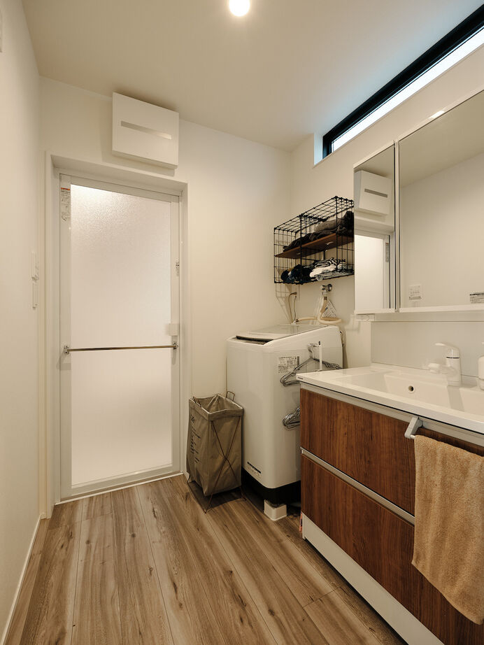 建築工房 【1000万円台/大阪府/32坪】構造の工夫で、26坪の土地でも広々。中庭代わりのバルコニーが魅力の2階LDKの家の建築実例画像6