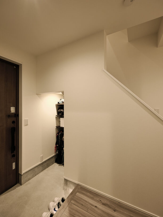 建築工房 【1000万円台/大阪府/32坪】構造の工夫で、26坪の土地でも広々。中庭代わりのバルコニーが魅力の2階LDKの家の建築実例画像9