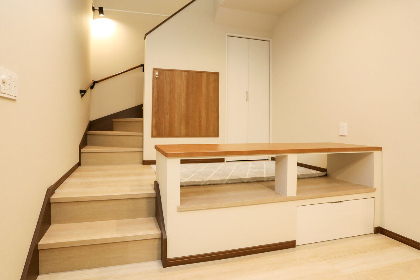 タキナミ 【収納充実/スキップフロア/吹抜け】収納充実の住みやすさにこだわった家の建築実例画像4