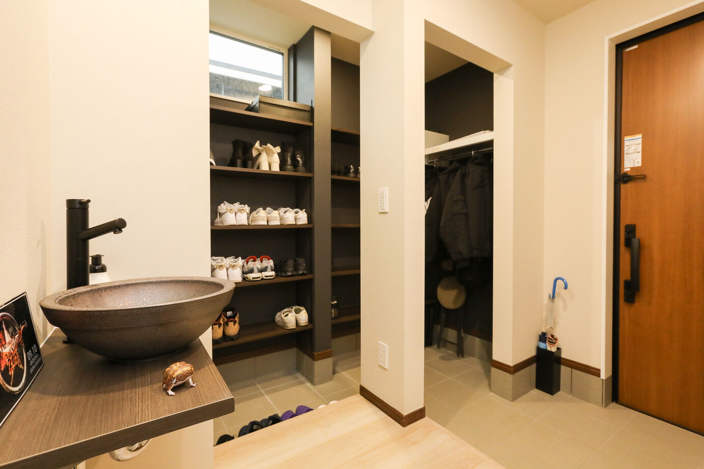 タキナミ 【収納充実/スキップフロア/吹抜け】収納充実の住みやすさにこだわった家の建築実例画像6