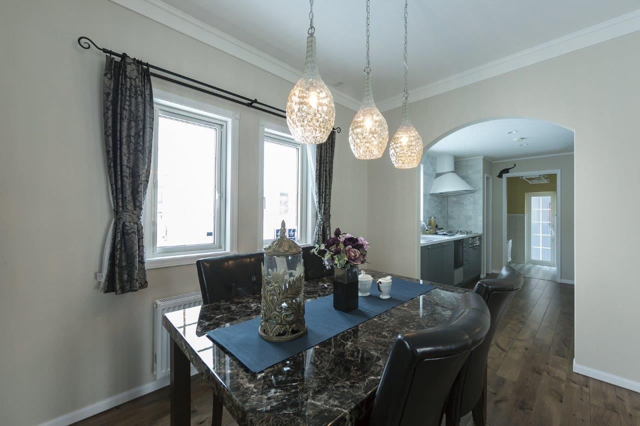 セルコホーム札幌南・札幌中央 【輸入住宅/アーリーアメリカン/カバードポーチ/4LDK/ヴィンテージインテリア】伝統的デザインの北米風住宅の建築実例画像5