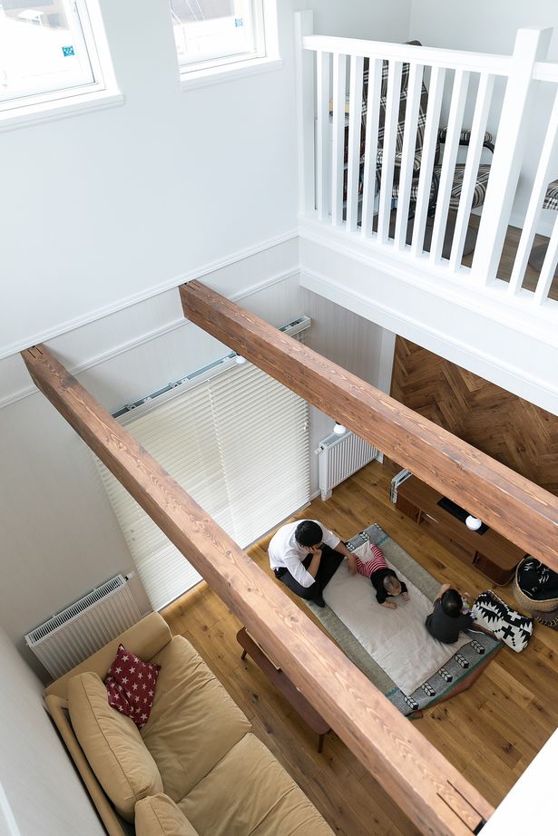 セルコホーム札幌南・札幌中央 【輸入住宅/カリフォルニアスタイル/ヘリンボーン】タイルテラスが印象的なサーファーズハウスの建築実例画像6