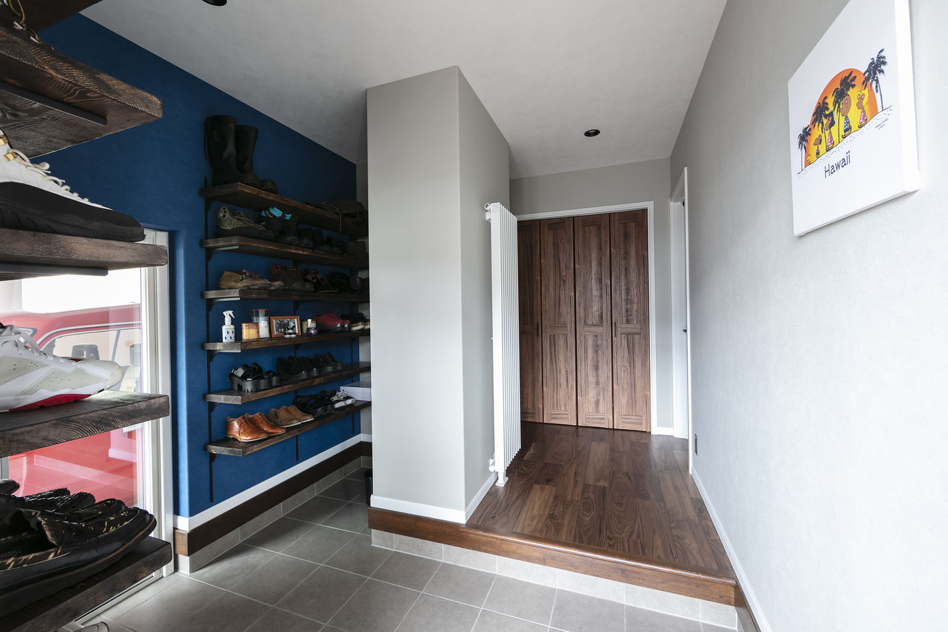 セルコホーム札幌南・札幌中央 【輸入住宅/札幌市/ビルトインガレージ/サーファーズハウス】趣味を詰め込んだ遊びゴコロのある住まいの建築実例画像6