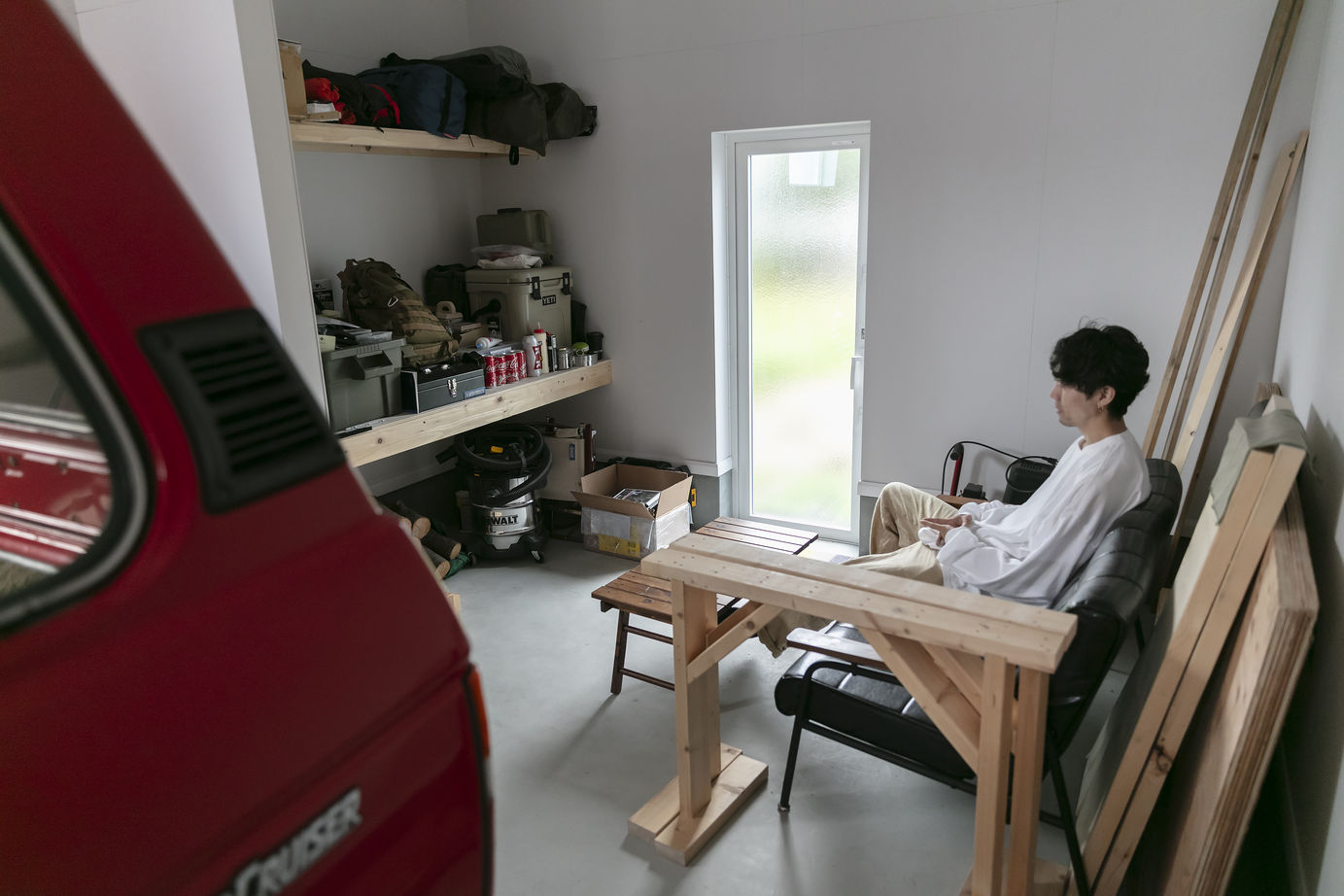 セルコホーム札幌南・札幌中央 【輸入住宅/札幌市/ビルトインガレージ/サーファーズハウス】趣味を詰め込んだ遊びゴコロのある住まいの建築実例画像9