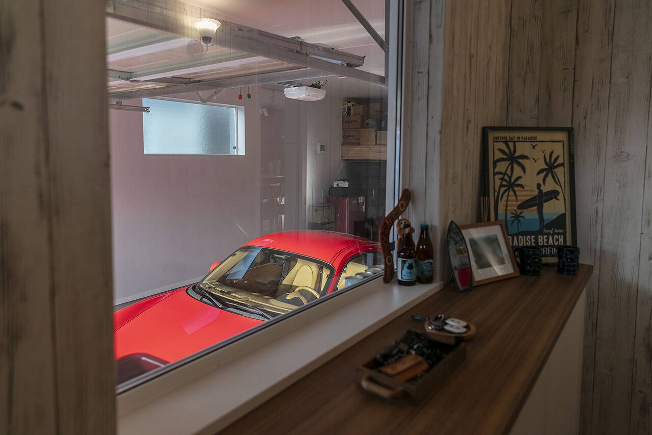 セルコホーム札幌南・札幌中央 【輸入住宅/3000万円台/札幌市/ビルトインガレージ】愛車と共に暮らす、西海岸テイストのガレージハウスの建築実例画像3