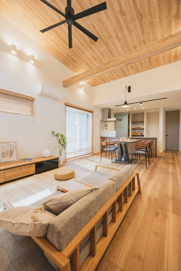 オーリック建設（旧：永代ハウス） 【平屋/スキップフロア/ヌック】家族がそれぞれ、自分のポジションでくつろげる平屋の建築実例画像5