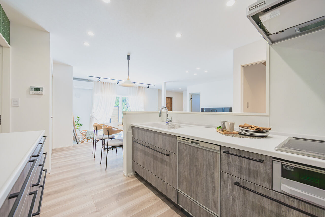 オーリック建設（旧：永代ハウス） 【平屋/土間リビング/回遊型家事動線】収納にも決して妥協しない！28.8坪・３LDKのコンパクトな平屋の建築実例画像9