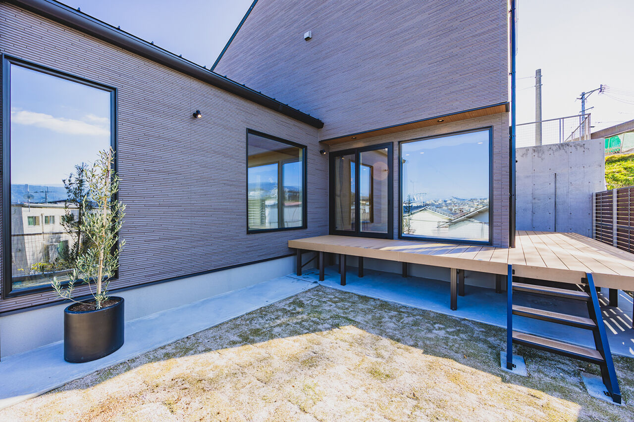 オーリック建設（旧：永代ハウス） 【30.1坪｜3LDK｜変形地】遠くまで見渡せる高台。眺望の良さを活かした住まいの建築実例画像10