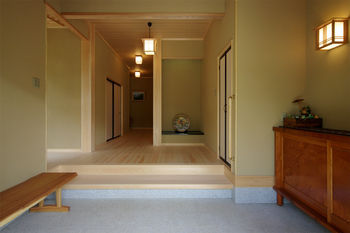 菊池建設 【二世帯住宅/土間玄関】それぞれの生活スタイルはそのままに　家族が仲良く暮らせる木の家の建築実例画像5