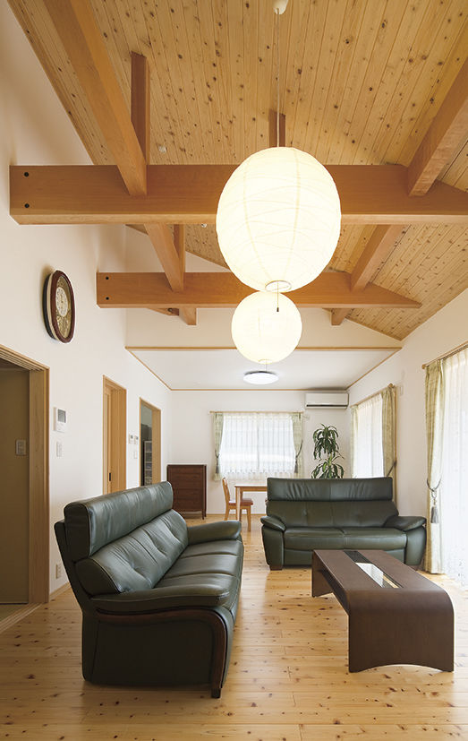 菊池建設 【2000万円台/30坪台/間取り図】檜が香り、風が抜ける空間でゆったり過ごす和風住宅の建築実例画像2