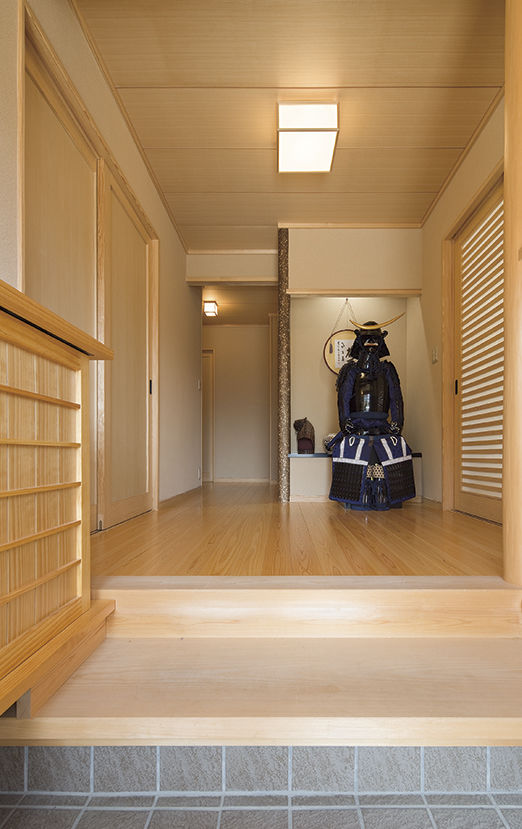 菊池建設 【2000万円台/30坪台/間取り図】檜が香り、風が抜ける空間でゆったり過ごす和風住宅の建築実例画像3