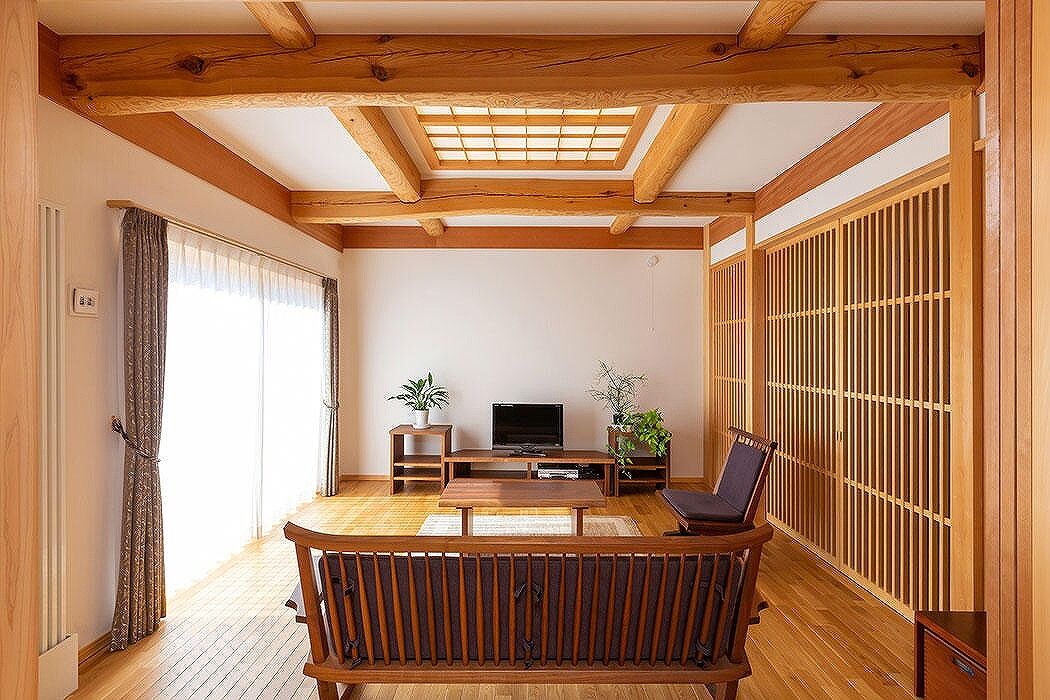 菊池建設 【日本建築／耐震等級3／平屋】普遍的な美しさを誇る下屋庇屋根のある日本の家の建築実例画像4