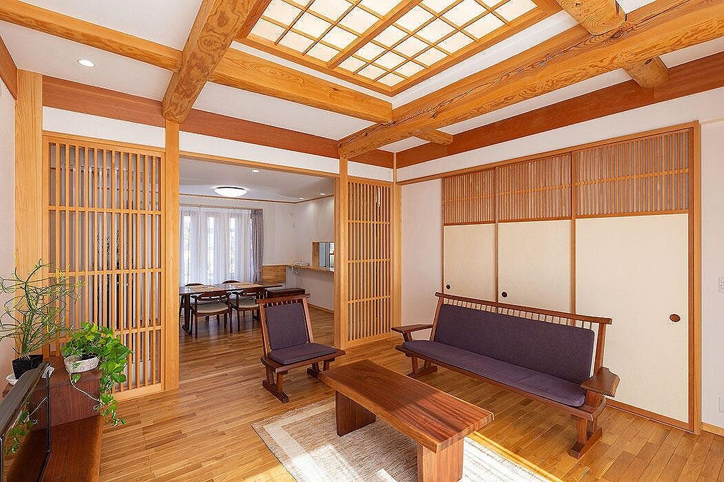 菊池建設 【日本建築／耐震等級3／平屋】普遍的な美しさを誇る下屋庇屋根のある日本の家の建築実例画像5