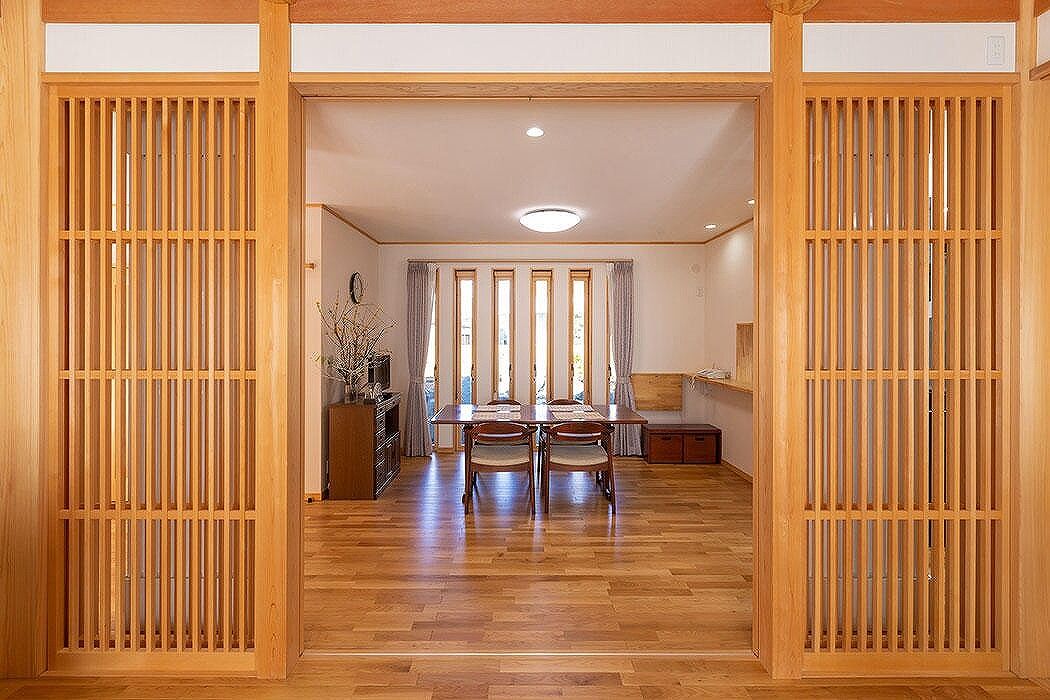 菊池建設 【日本建築／耐震等級3／平屋】普遍的な美しさを誇る下屋庇屋根のある日本の家の建築実例画像6