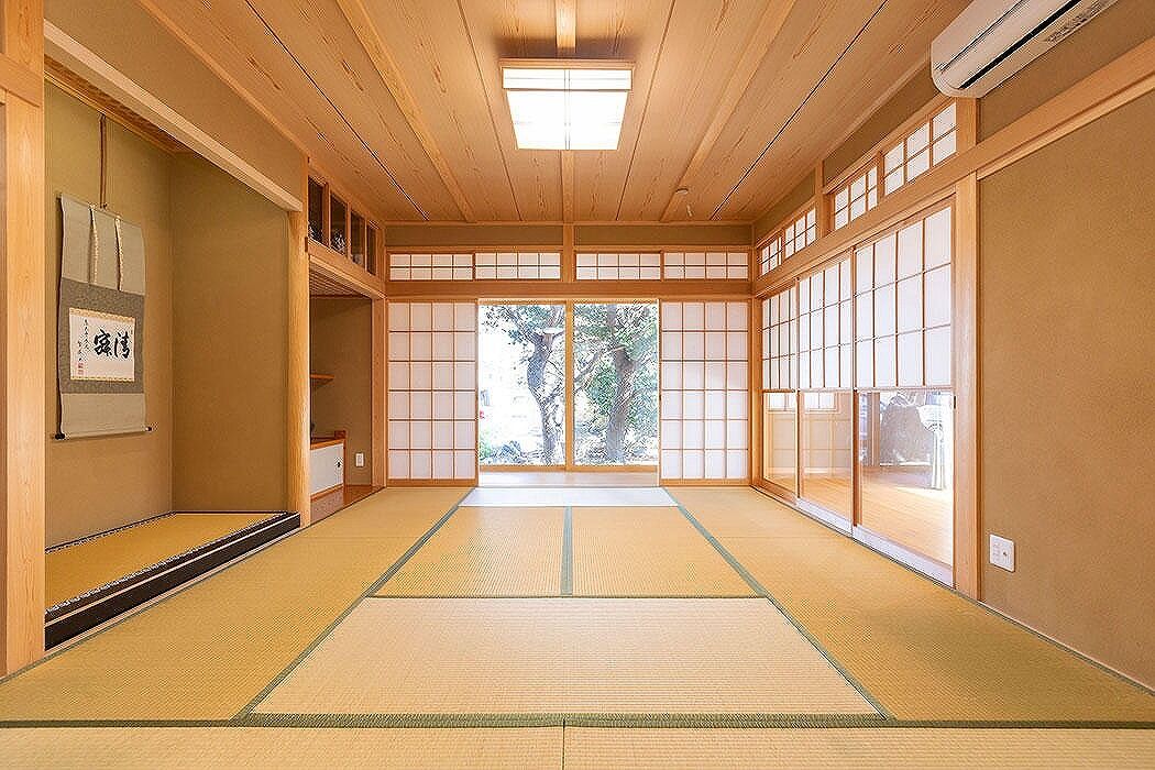 菊池建設 【日本建築／耐震等級3／平屋】普遍的な美しさを誇る下屋庇屋根のある日本の家の建築実例画像9