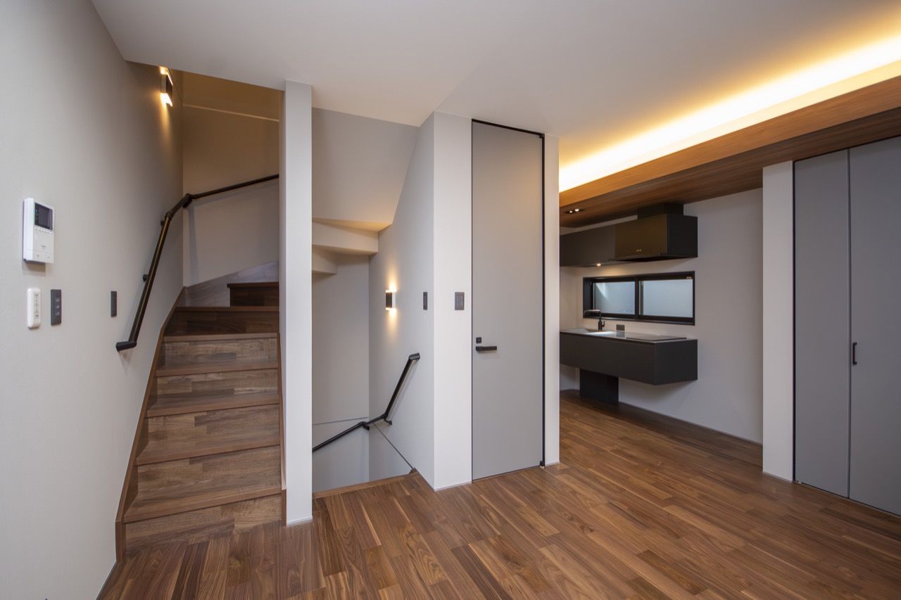 和光ホームズ 注文事業部 【大阪市｜事務所兼住宅｜間取り】歴史ある住吉の風景に際立つ、街の財産になるような佇まいで実現の建築実例画像5