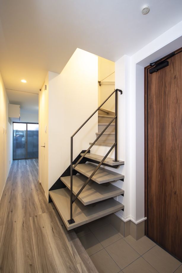 和光ホームズ 注文事業部 【大阪市｜狭小｜コンパクト｜間取り】都心の幅2.6m（1.5間）での建て替えは1センチも無駄のない設計での建築実例画像3