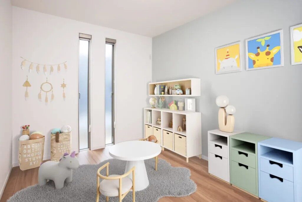 Rico Life. 久喜店 【38坪台｜平屋｜間取り図あり】2way玄関・テレビ裏収納・ファミリークローゼット、生活感を“隠せる平屋”の建築実例画像5