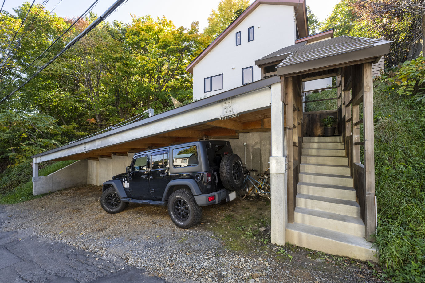 渡部製作所 家の中に森があるかのような住まいの建築実例画像6