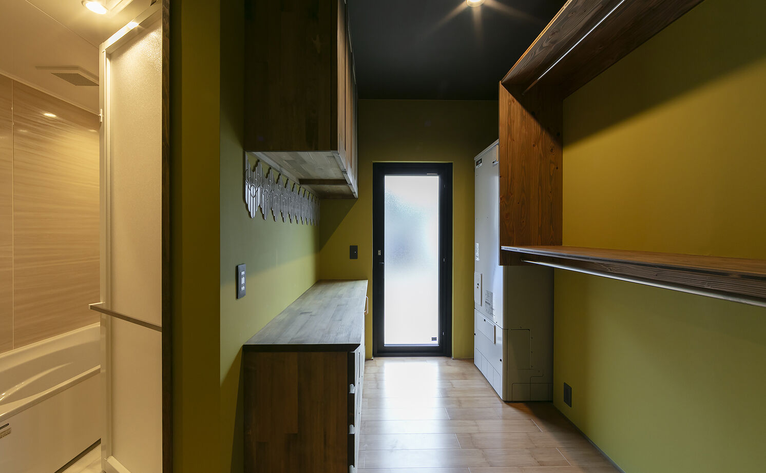 渡部製作所 【3000万円台/間取図/日高町/無垢材/平屋】おおらかな自然に抱かれた、薪ストーブと珈琲を愉しむ平屋の建築実例画像20