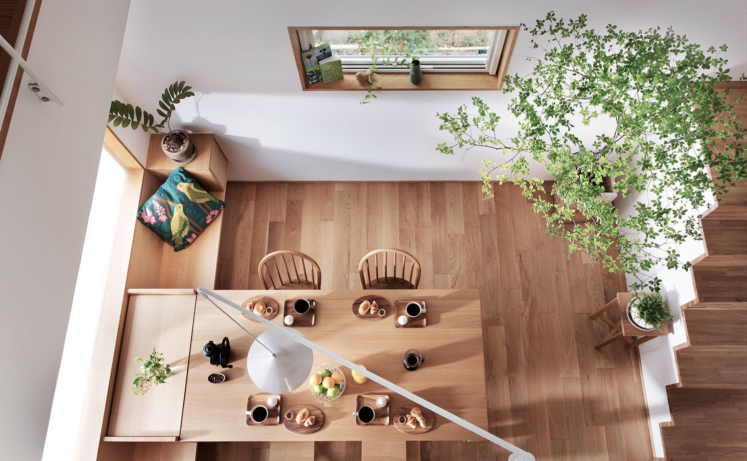 一級建築士事務所　フクダ・ロングライフデザイン 【神戸市/SE構法/ZEH/パッシブデザイン】豊かな自然を取り込み、四季を快適に。2000万円台で建てた家の建築実例画像1