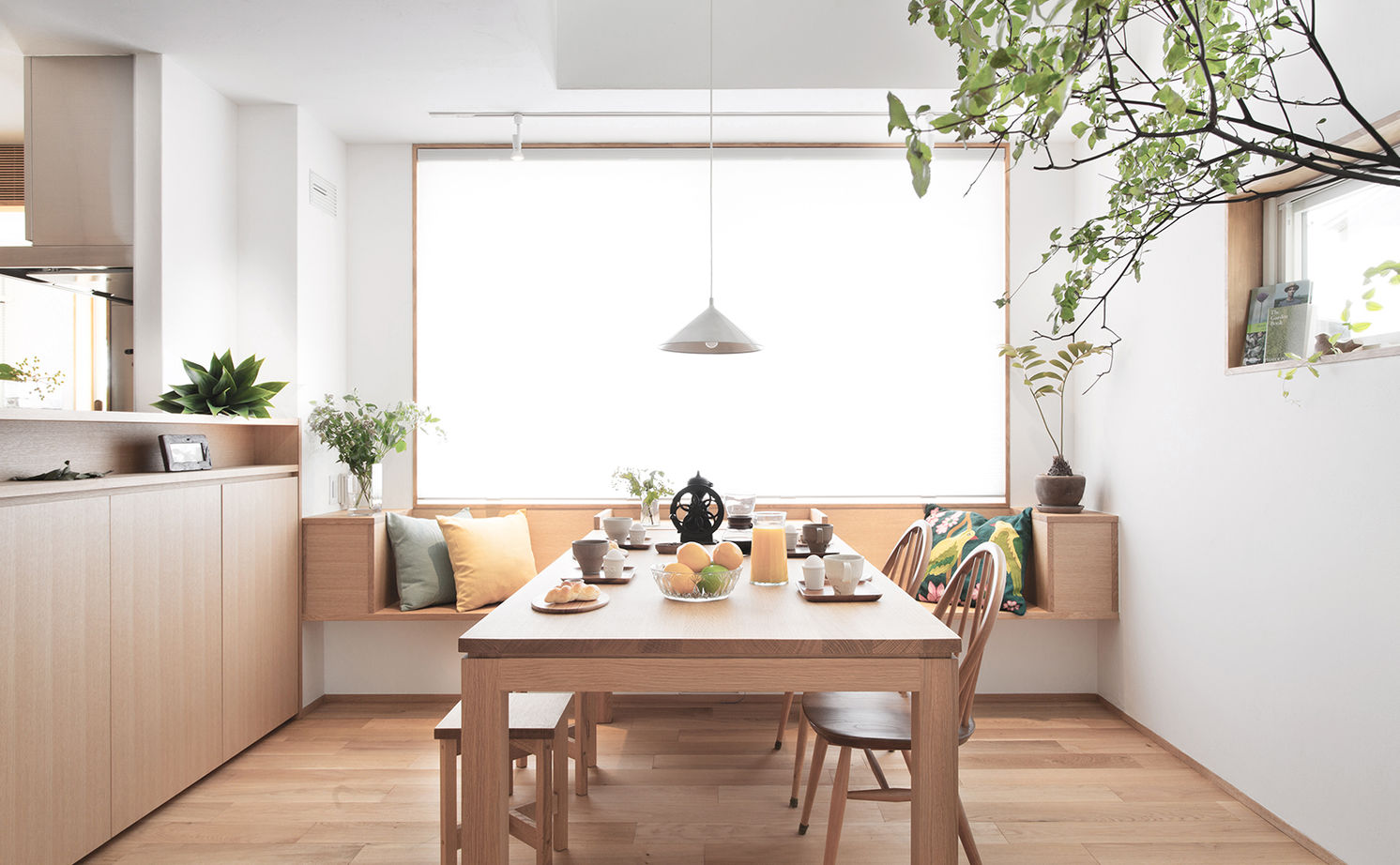 一級建築士事務所　フクダ・ロングライフデザイン 【神戸市/SE構法/ZEH/パッシブデザイン】豊かな自然を取り込み、四季を快適に。2000万円台で建てた家の建築実例画像6