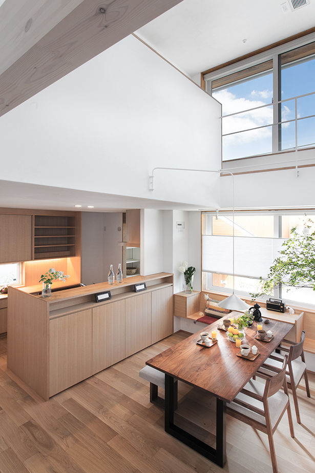 一級建築士事務所　フクダ・ロングライフデザイン 【神戸市/SE構法/ZEH/パッシブデザイン】豊かな自然を取り込み、四季を快適に。2000万円台で建てた家の建築実例画像8