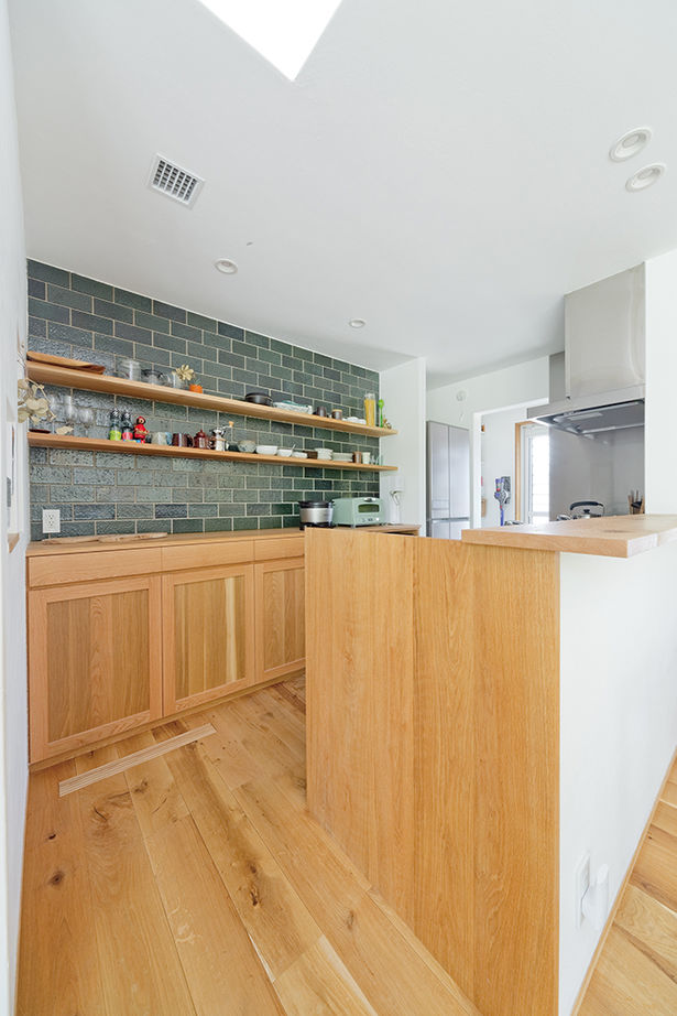 一級建築士事務所　フクダ・ロングライフデザイン 【池田市/パッシブデザイン/床下冷暖房/SE構法/オシャレ/間取り有】庭と一体化した造園家の住まい。の建築実例画像4