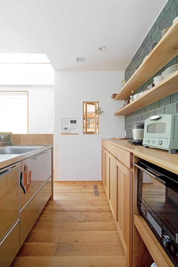 一級建築士事務所　フクダ・ロングライフデザイン 【池田市/パッシブデザイン/床下冷暖房/SE構法/オシャレ/間取り有】庭と一体化した造園家の住まい。の建築実例画像7