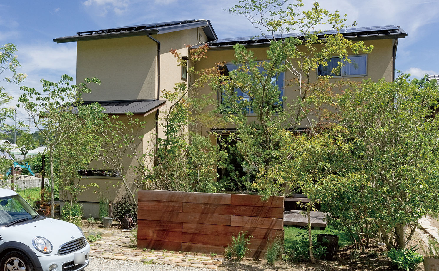 一級建築士事務所　フクダ・ロングライフデザイン 【池田市/パッシブデザイン/床下冷暖房/SE構法/オシャレ/間取り有】庭と一体化した造園家の住まい。の建築実例画像10
