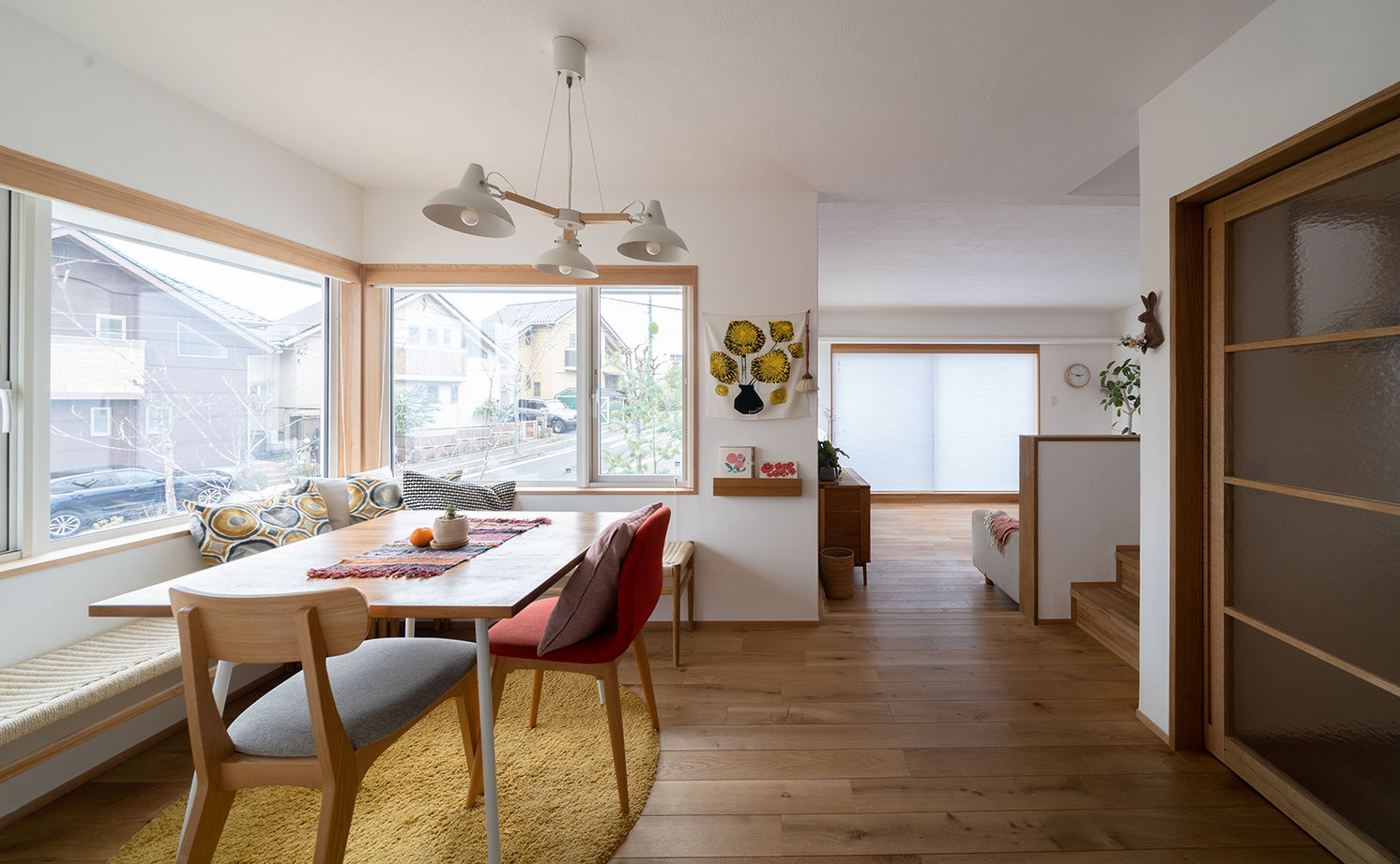 一級建築士事務所　フクダ・ロングライフデザイン 【奈良県/SE構法/自然素材/アトリエ/間取り有】変化のあるプラン、シンプルなデザイン。の建築実例画像3