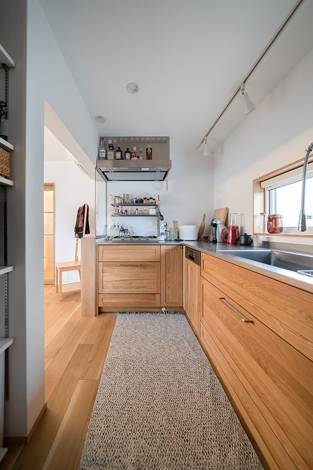 一級建築士事務所　フクダ・ロングライフデザイン 【奈良県/SE構法/自然素材/アトリエ/間取り有】変化のあるプラン、シンプルなデザイン。の建築実例画像4